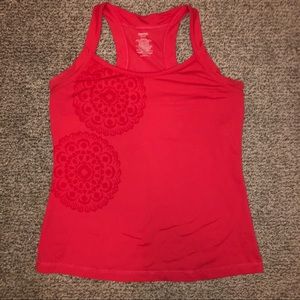 Work out tank top built in bra Danskin